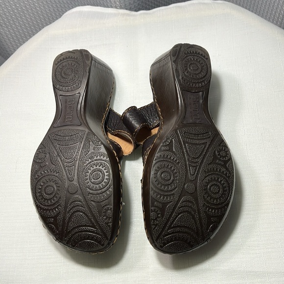 Born Brown Leather Sandals size 8/39 - Picture 6 of 8